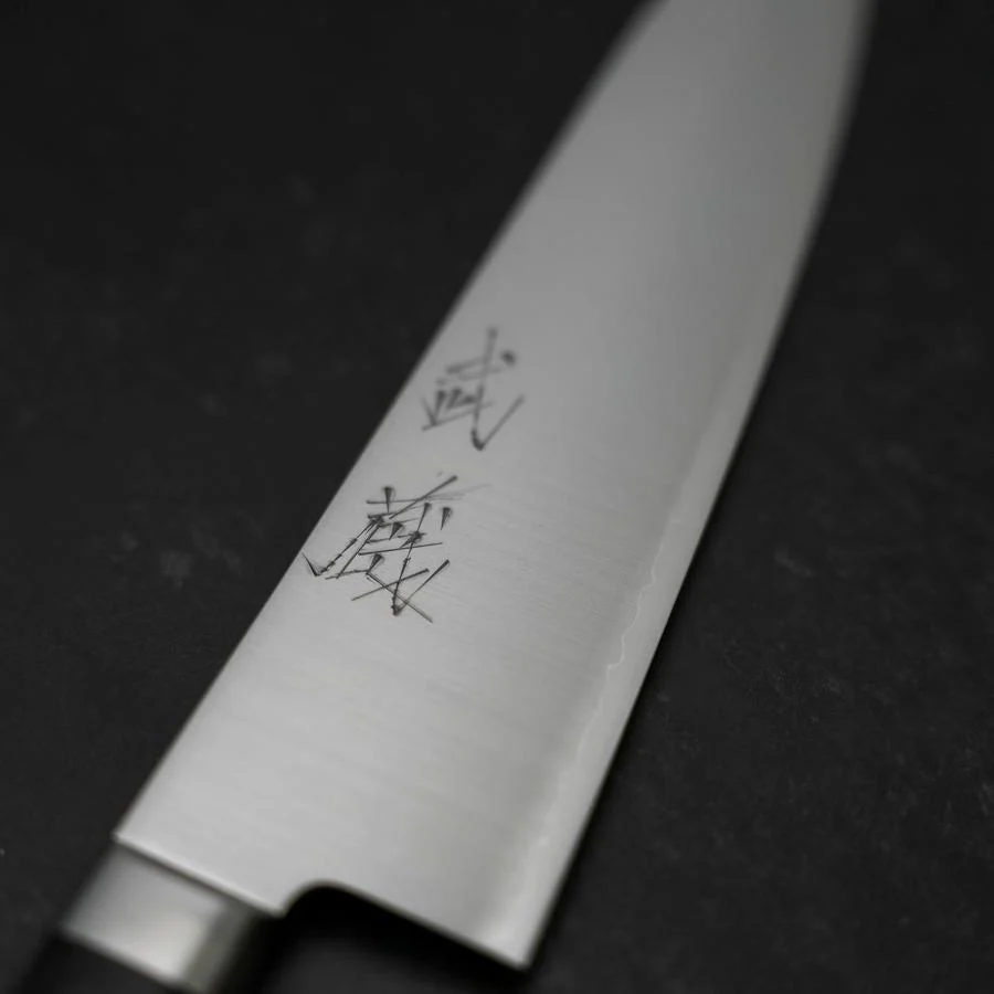 Gyuto VG-10 Poliert Schwarzer Westlicher Kirschholz Griff 180mm - Image 3