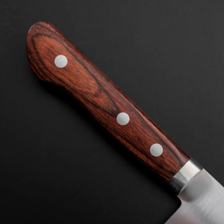 Gyuto VG-1 Poliert Westlicher Mahagoni Griff 180mm - Image 6