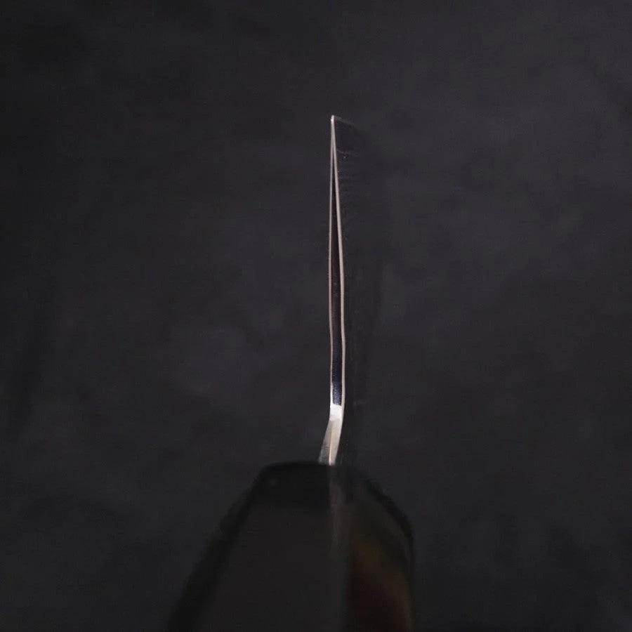 Gyuto VG-10 Tsuchime Damast Büffelhorn und Ebenholz Griff 210mm - Image 4