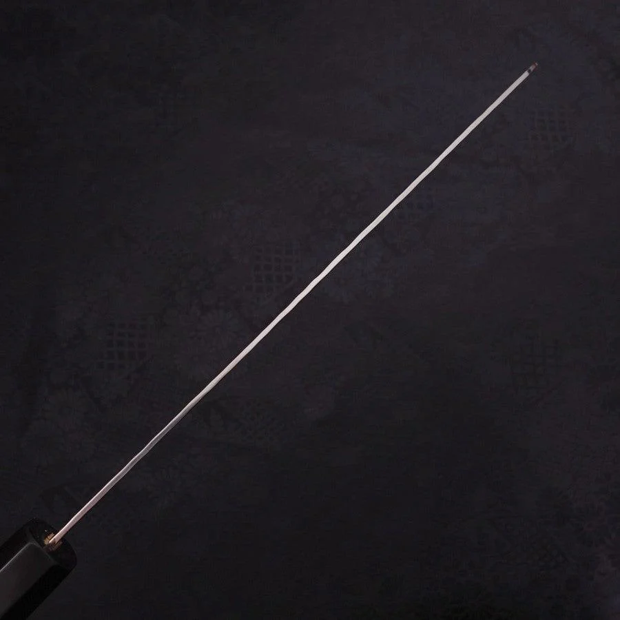 Gyuto VG-10 Tsuchime Damast Büffelhorn und Ebenholz Griff 210mm - Image 5