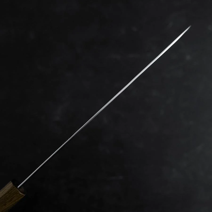 Gyuto VG-10 Tsuchime Damast Eschenholz Griff 210mm - Image 5