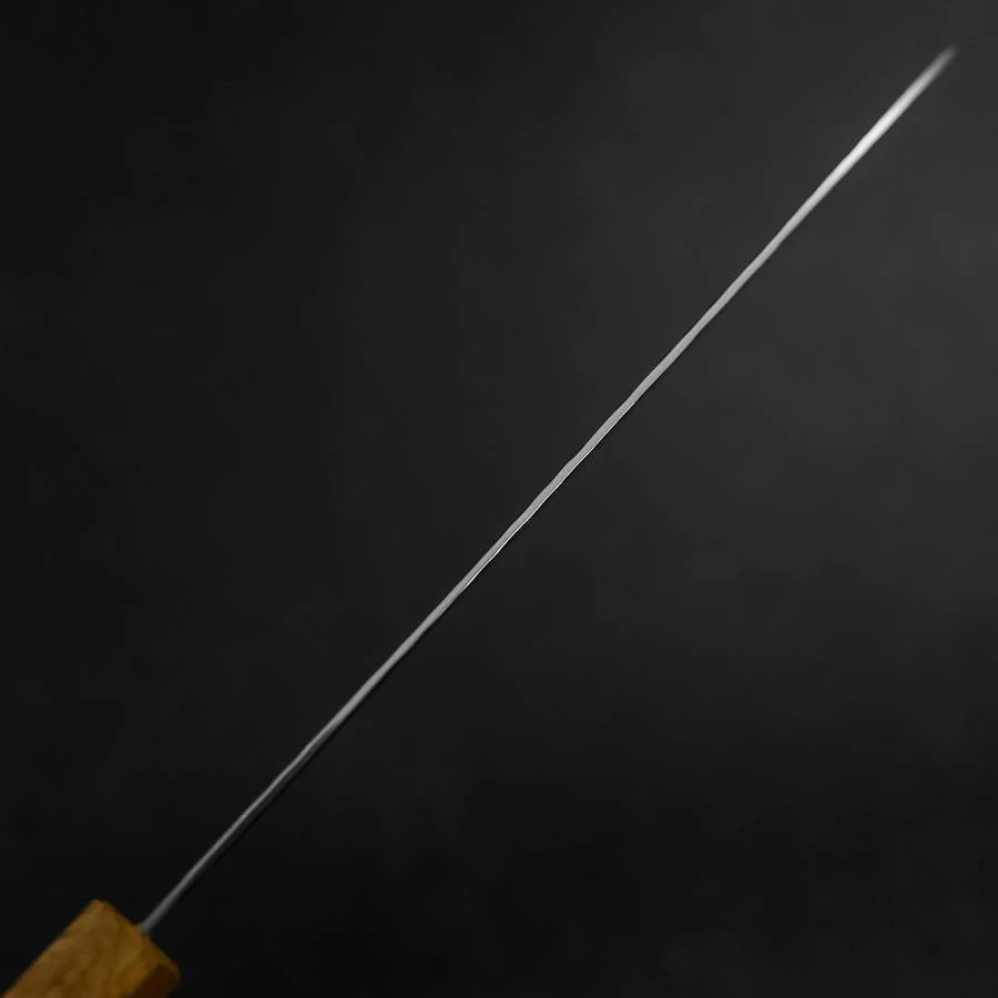 Gyuto VG-10 Tsuchime Damast Yaki Urushi Griff 210mm - Image 5