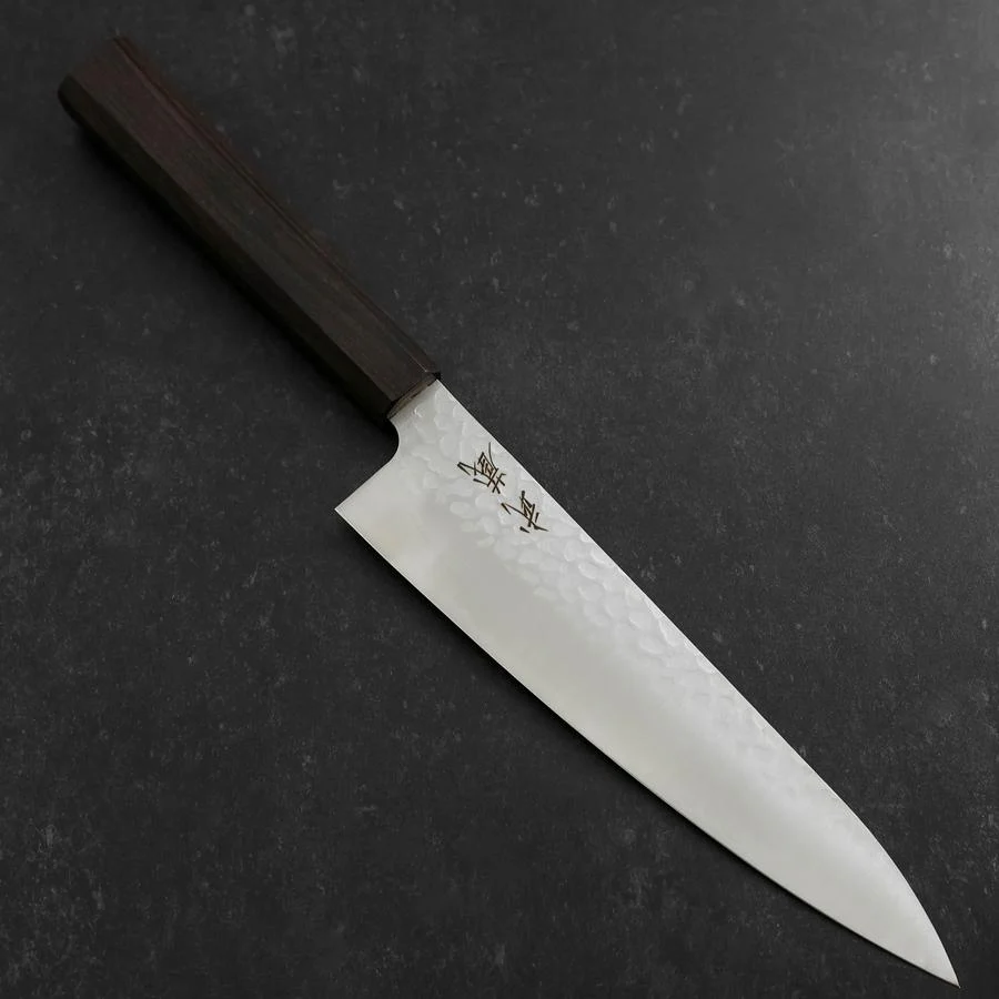 Gyuto VG-10 Tsuchime Ebenholz Griff 200mm