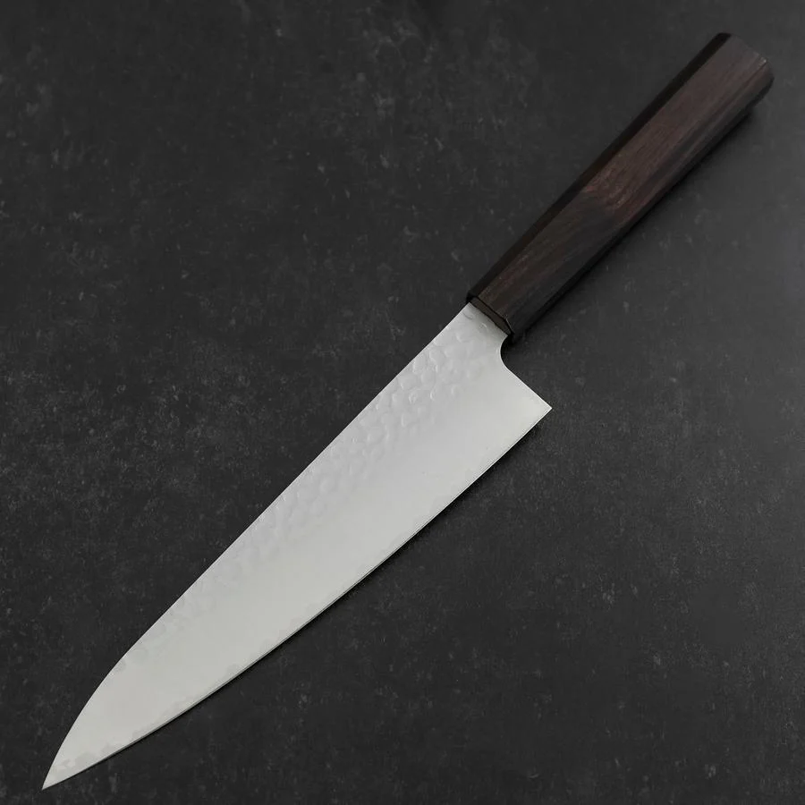 Gyuto VG-10 Tsuchime Ebenholz Griff 200mm - Image 2