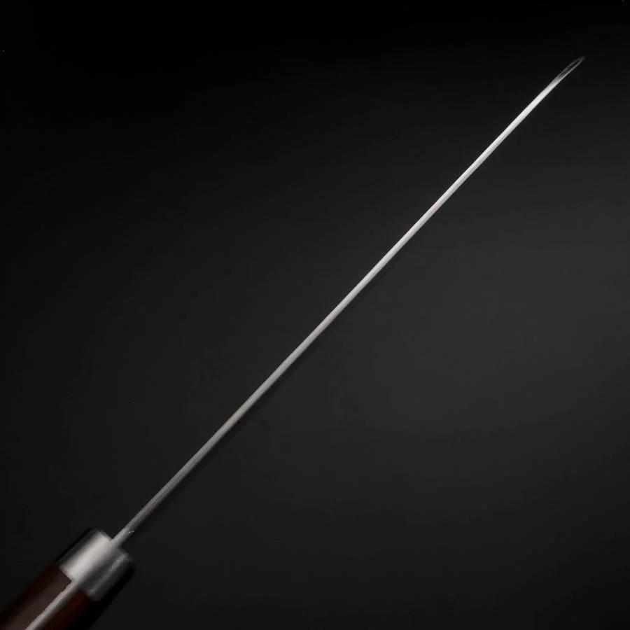Gyuto VG-10 Tsuchime Runder Mahagoni Griff 180mm - Image 5