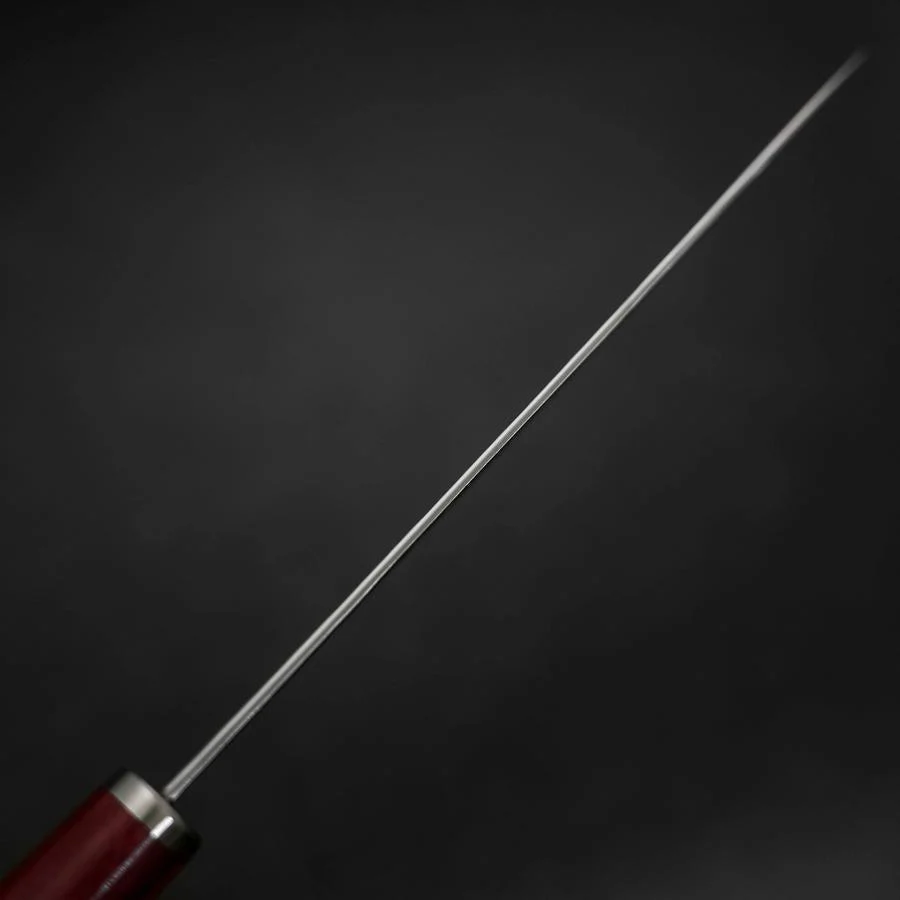 Gyuto VG-10 Tsuchime Roter Westlicher Griff 185mm - Image 5