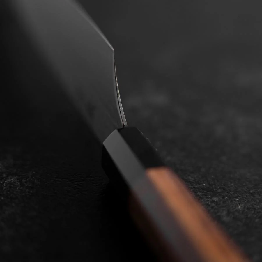 Gyuto VG-5 Tsuchime Büffelhorn und Bubinga Griff 210mm - Image 4