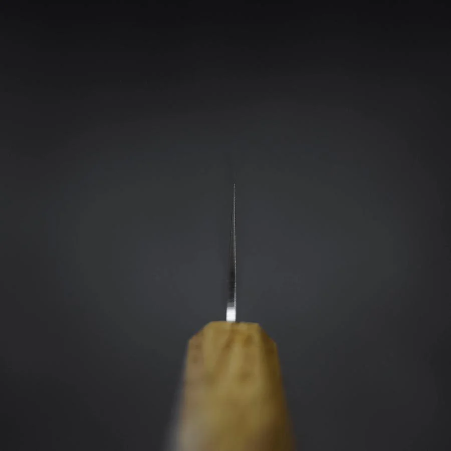 Gyuto VG-10 Tsuchime Damast Yaki Urushi Griff 210mm - Image 4