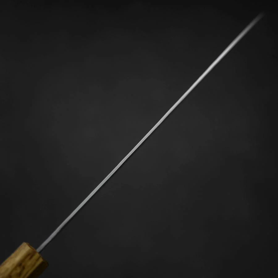 Gyuto VG-10 Tsuchime Damast Yaki Urushi Griff 210mm - Image 5