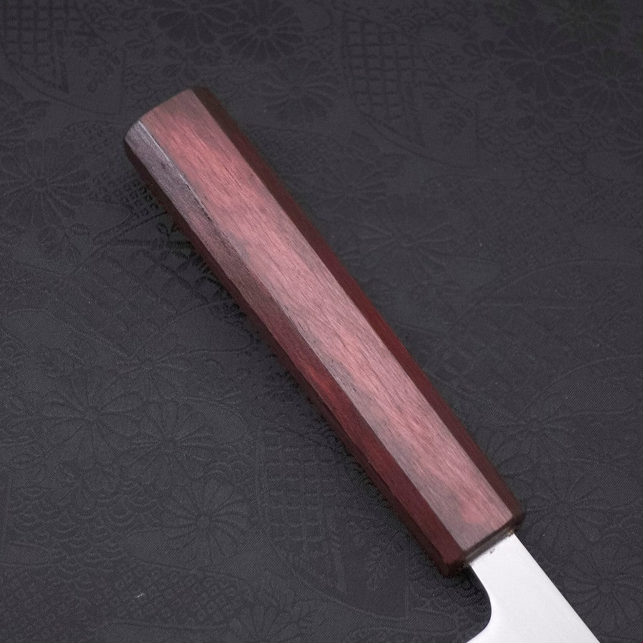 Gyuto White Steel #1 Poliert Lila Urushi Griff 210mm - Image 6