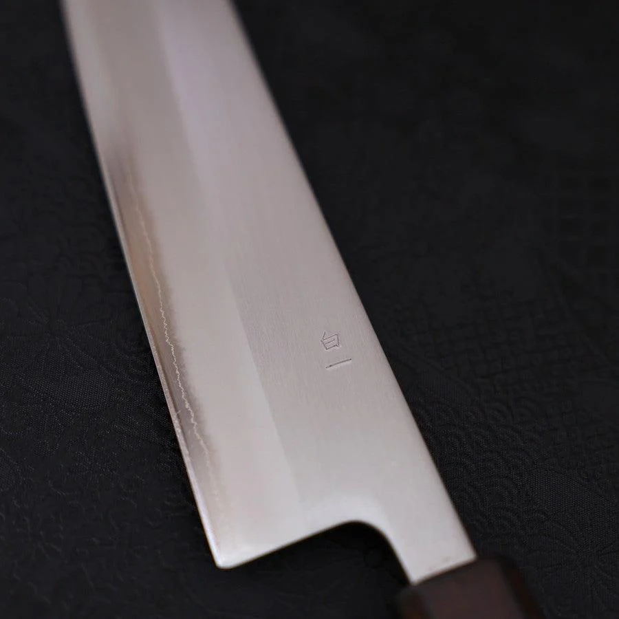 Gyuto White Steel #1 Poliert Sumi Urushi Griff 210mm - Image 3
