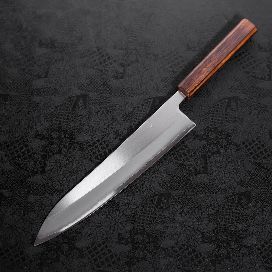 Gyuto White Steel #1 Poliert Sumi Urushi Griff 240mm - Image 2