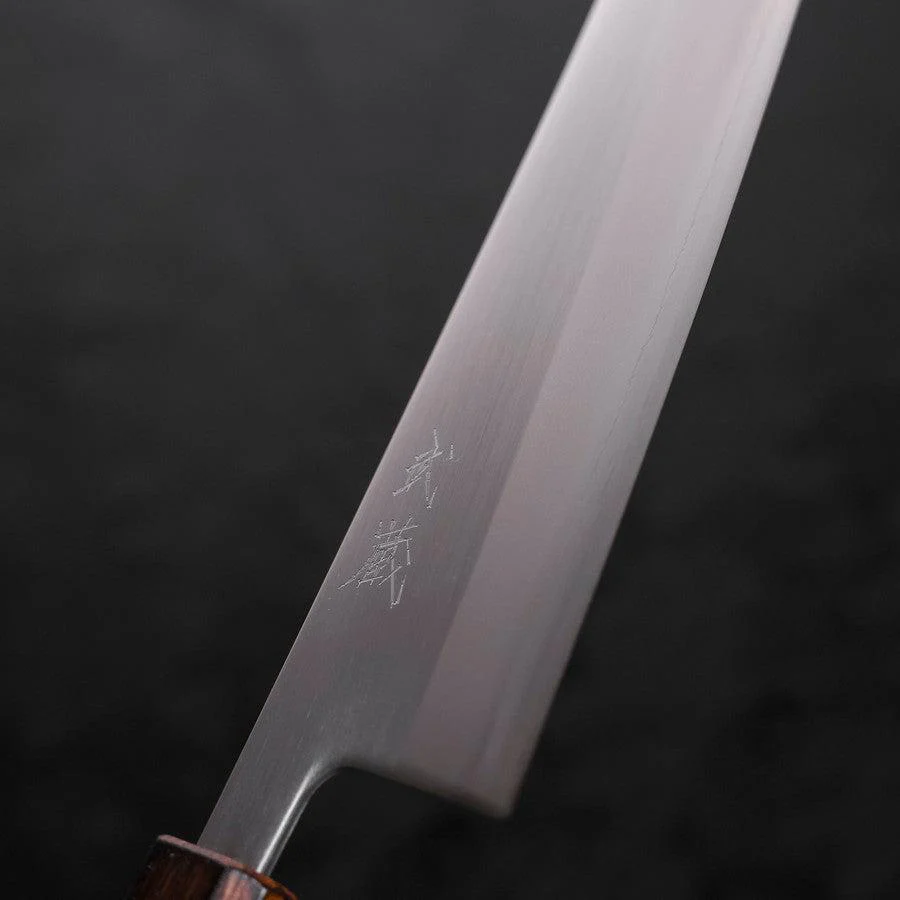 Gyuto White Steel #1 Poliert Sumi Urushi Griff 240mm - Image 3