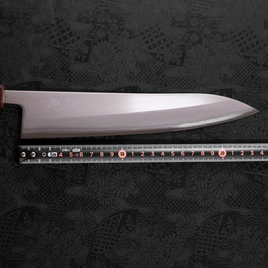 Gyuto White Steel #1 Poliert Sumi Urushi Griff 240mm - Image 7