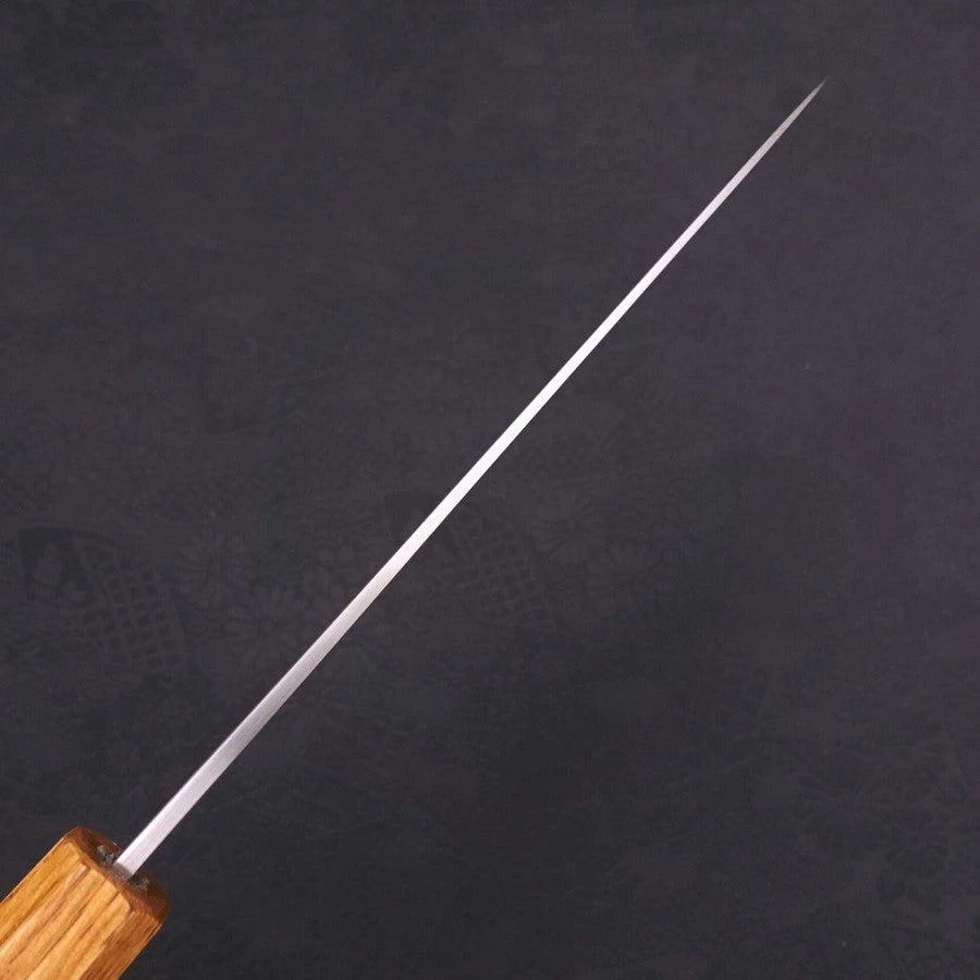 Gyuto White Steel #1 Poliert Yaki Urushi Griff 180mm - Image 5