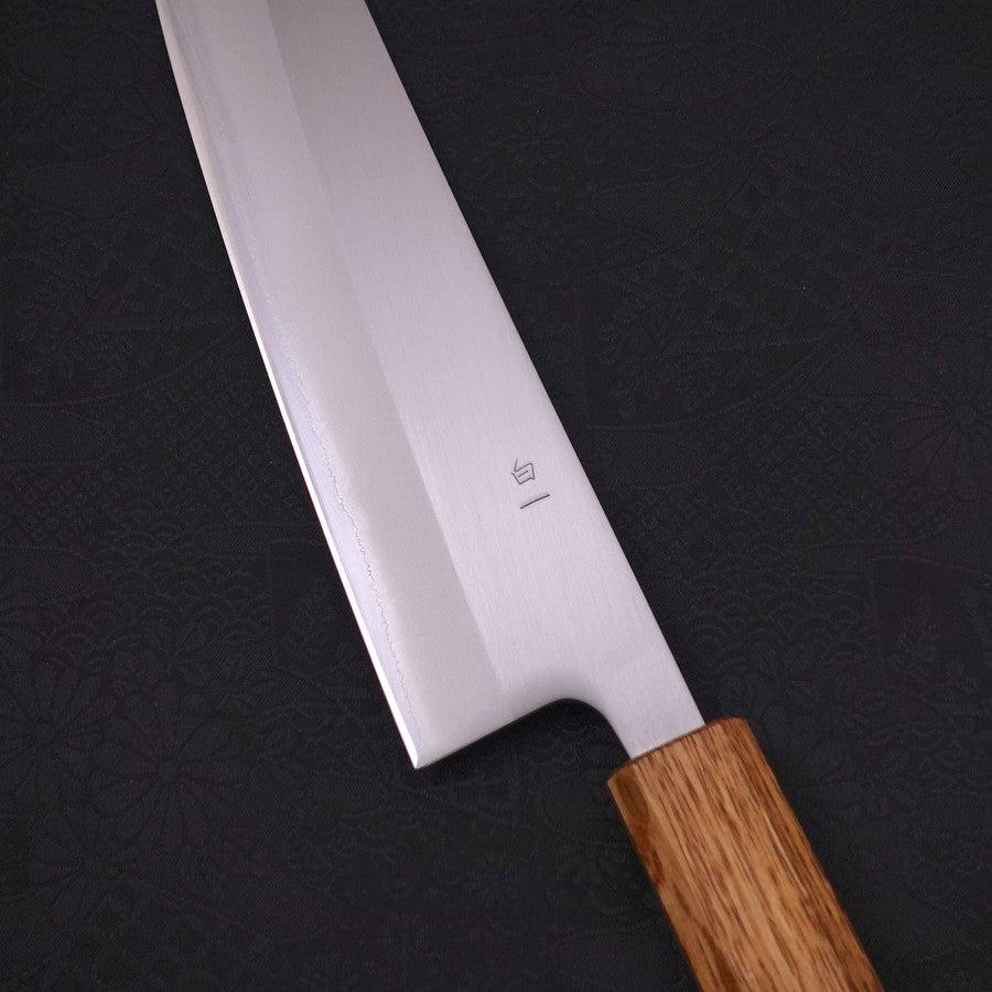 Gyuto White Steel #1 Poliert Yaki Urushi Griff 210mm - Image 3