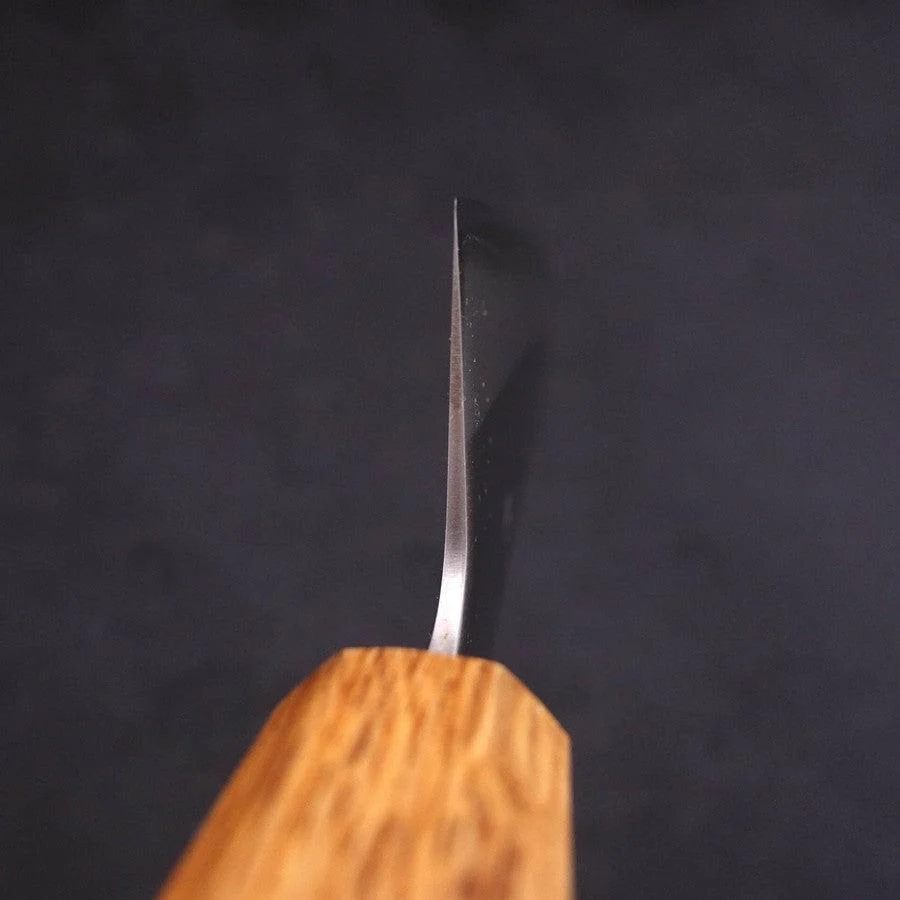 Gyuto White Steel #1 Poliert Yaki Urushi Griff 210mm - Image 4