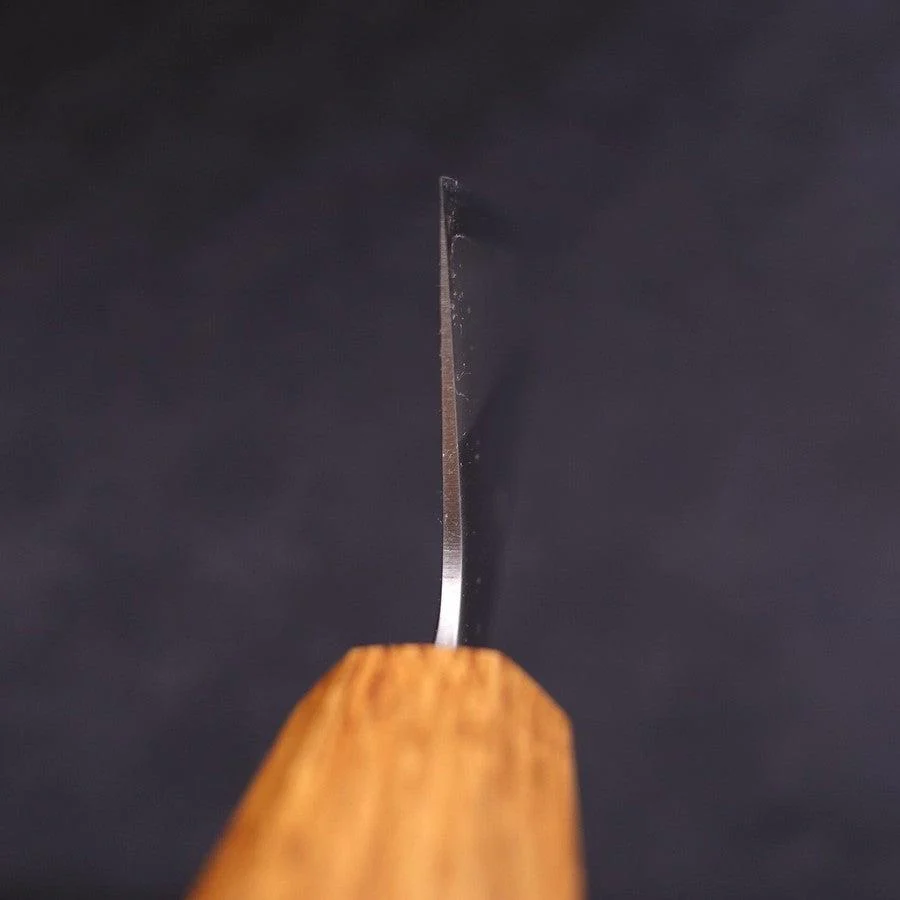 Gyuto White Steel #1 Poliert Yaki Urushi Griff 240mm - Image 4