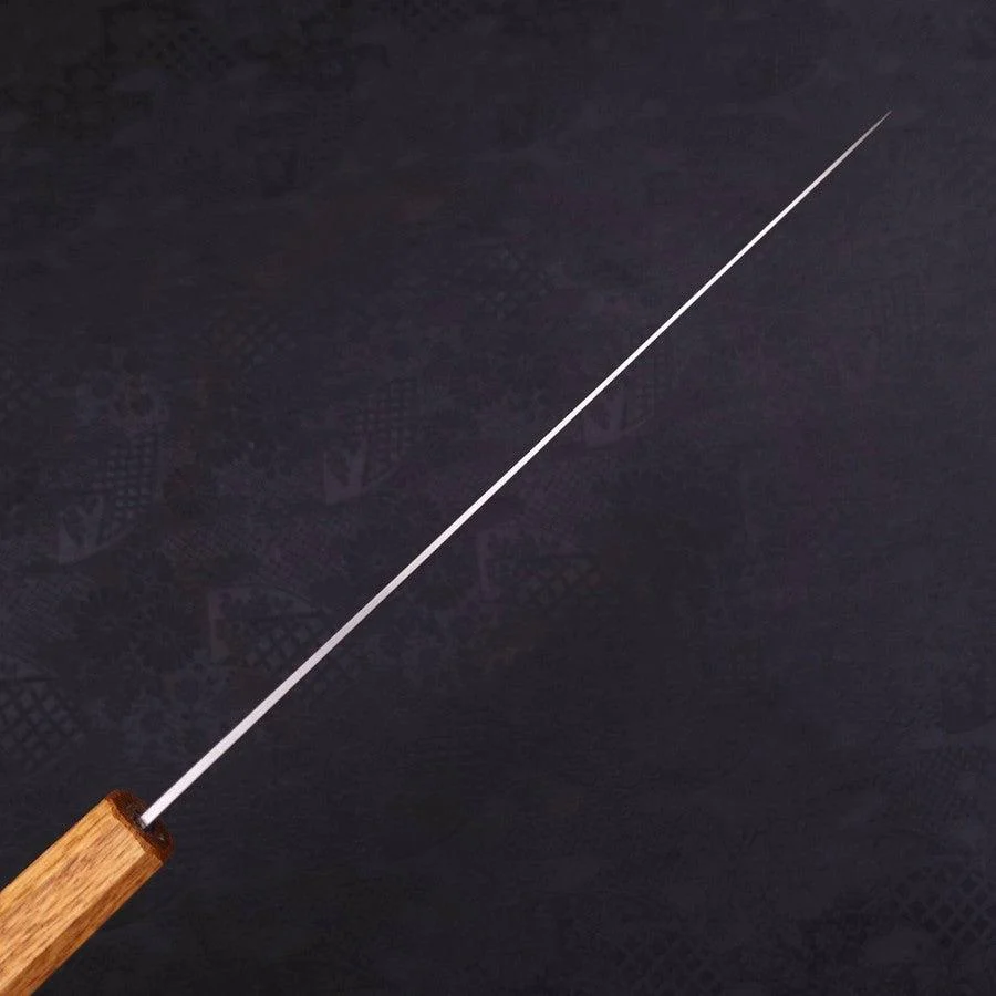 Gyuto White Steel #1 Poliert Yaki Urushi Griff 240mm - Image 5
