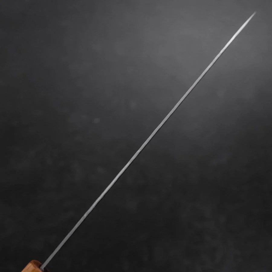 Gyuto White Steel #1 Edelstahlummantelung Tsuchime Yaki Urushi Griff 240mm - Image 5