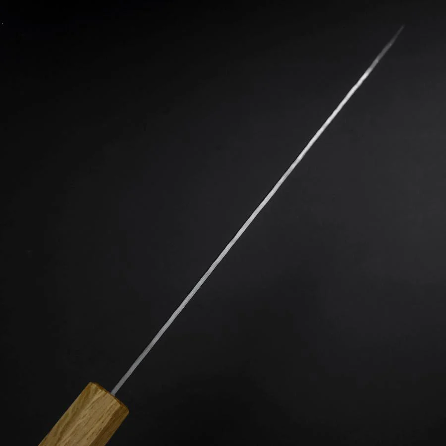 Gyuto White Steel #1 Tsuchime Walnussholz Griff 210mm - Image 5