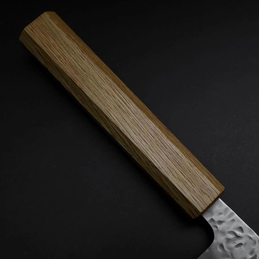 Gyuto White Steel #1 Tsuchime Walnussholz Griff 210mm - Image 6