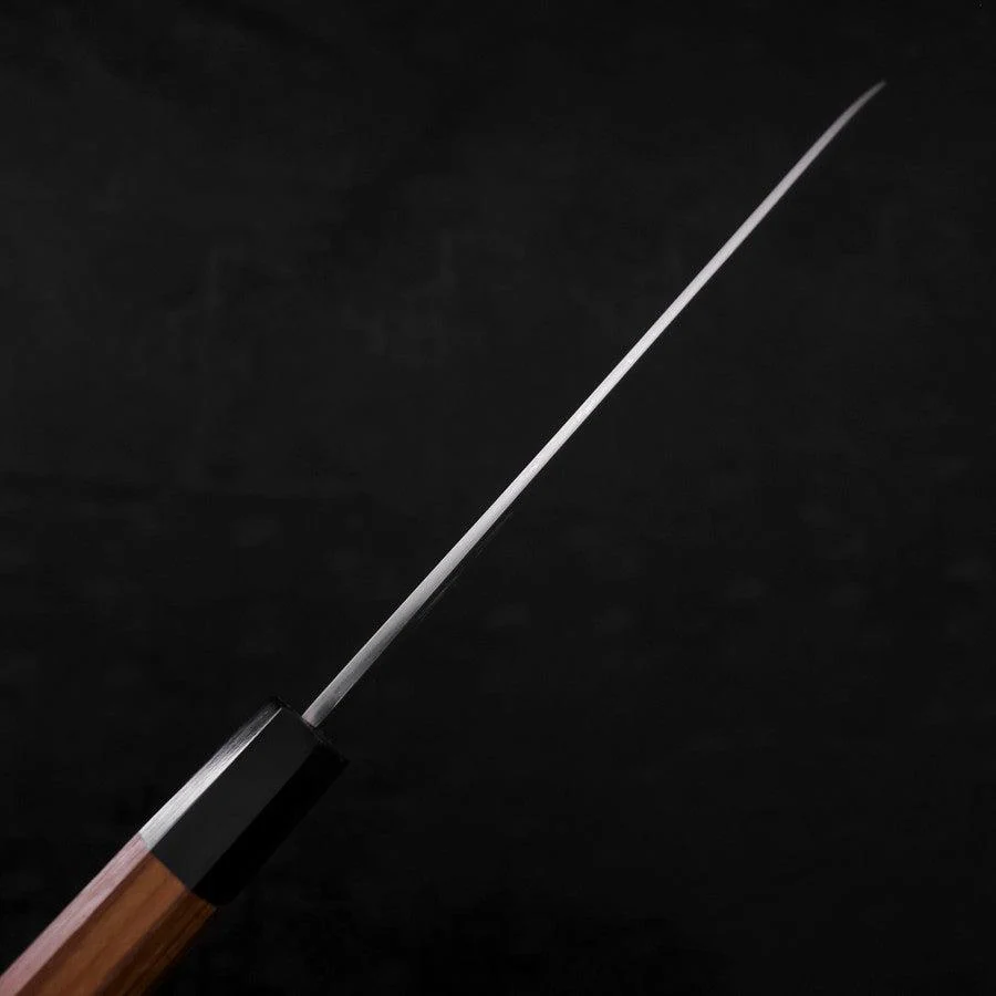 Gyuto White Steel #2 Kasumi Büffelhorn und Teakholz Griff 210mm - Image 5