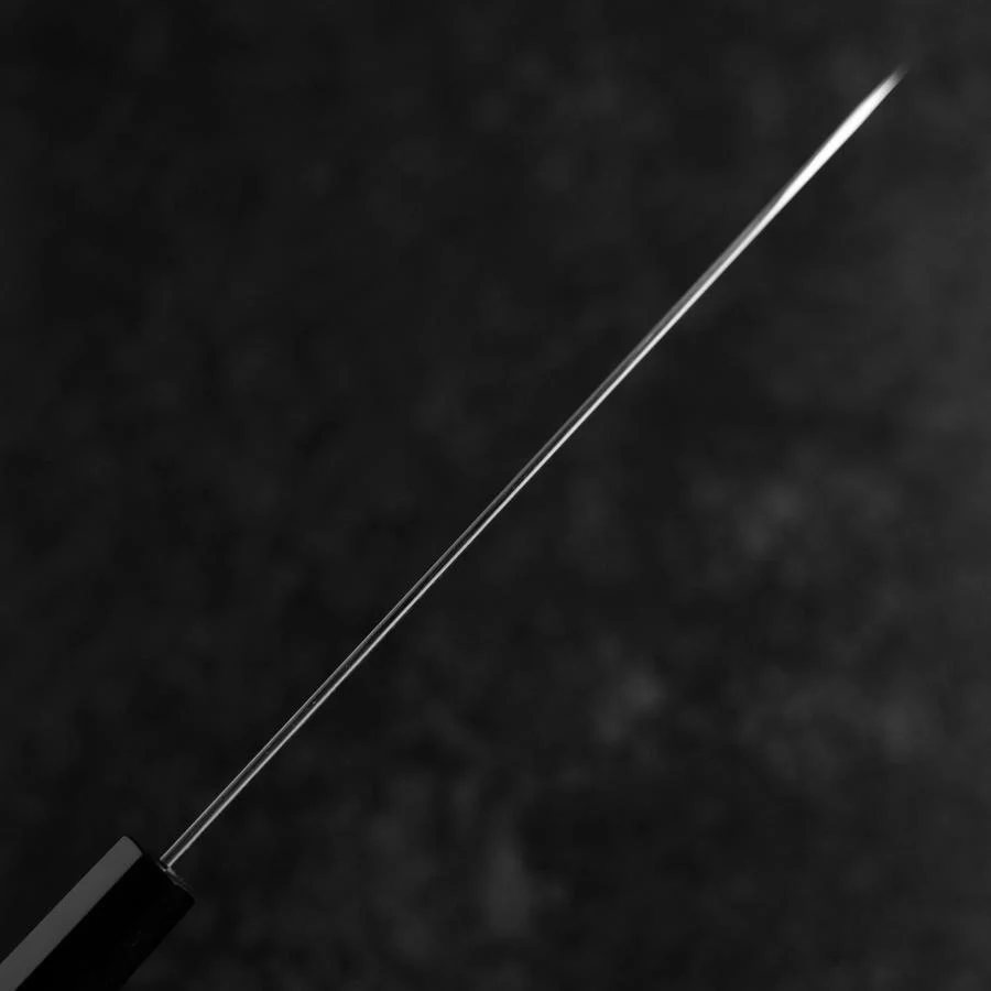 Gyuto Silver Steel #3 Kasumi Büffelhorn und Walnussholz Griff 210mm - Image 5