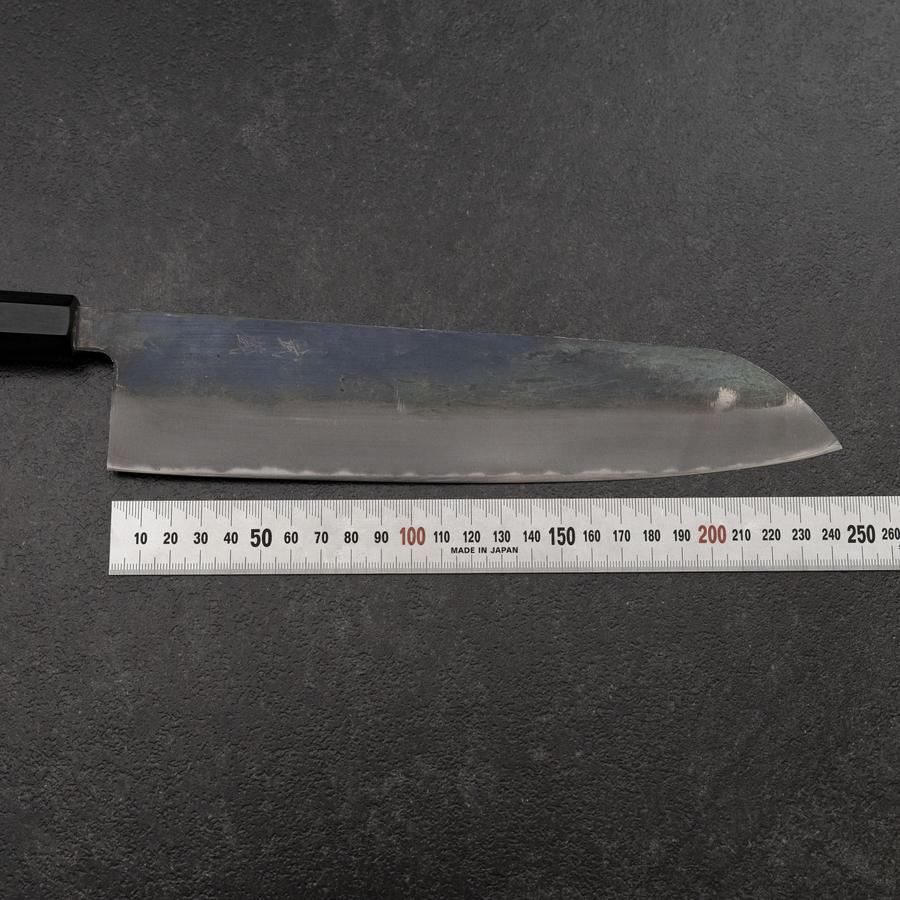 Gyuto White Steel #2 Kurouchi Büffelhorn und Magnolienholz Griff 240mm（größere Breite） - Image 7