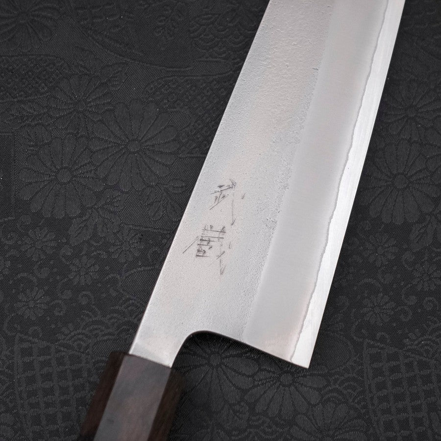 Gyuto White Steel #2 Nashiji Ebenholz Griff 210mm - Image 3