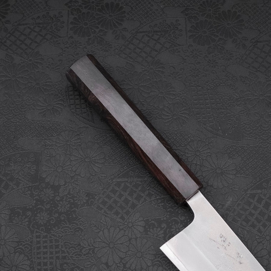 Gyuto White Steel #2 Nashiji Ebenholz Griff 210mm - Image 6