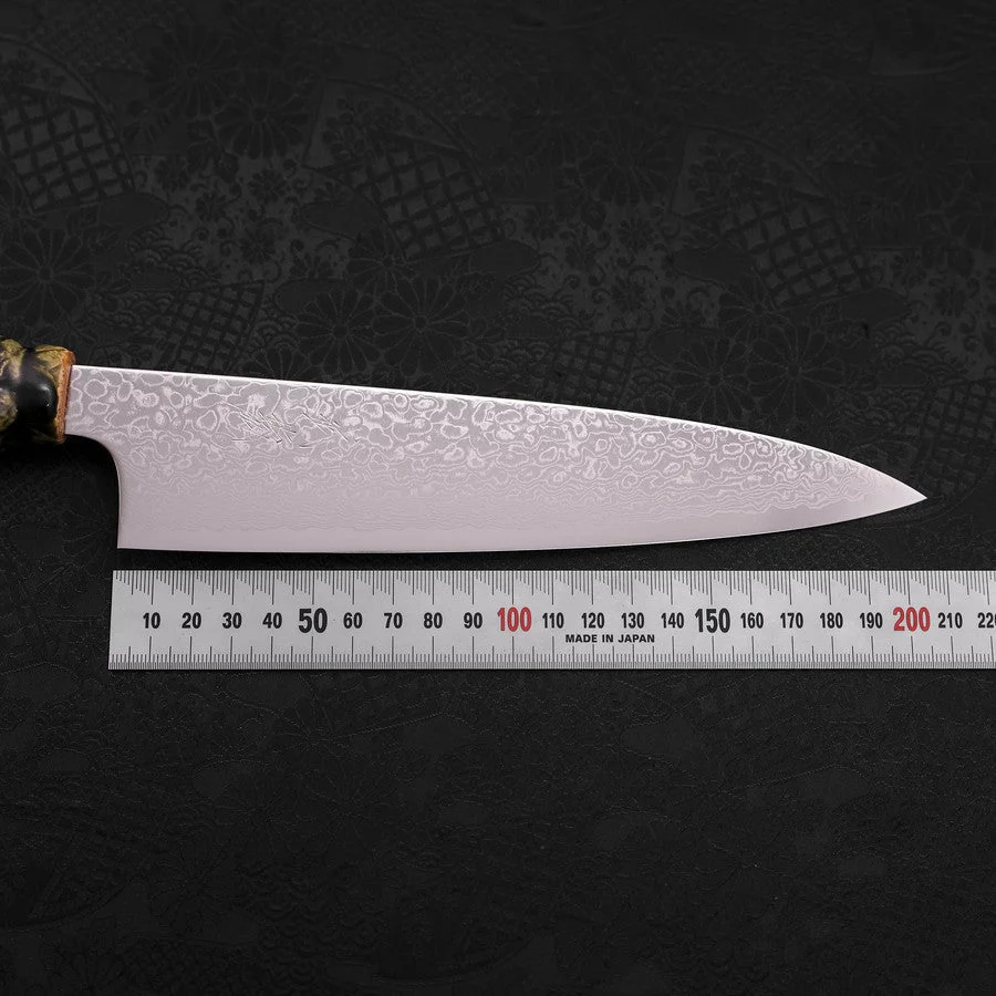 Gyuto ZA-18 Damast Keramik Drachen Griff 210mm - Image 7