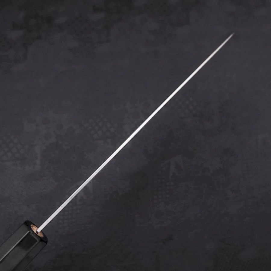 Gyuto ZDP-189 Poliert Büffelhorn und Kastanienholz Griff 210mm - Image 5