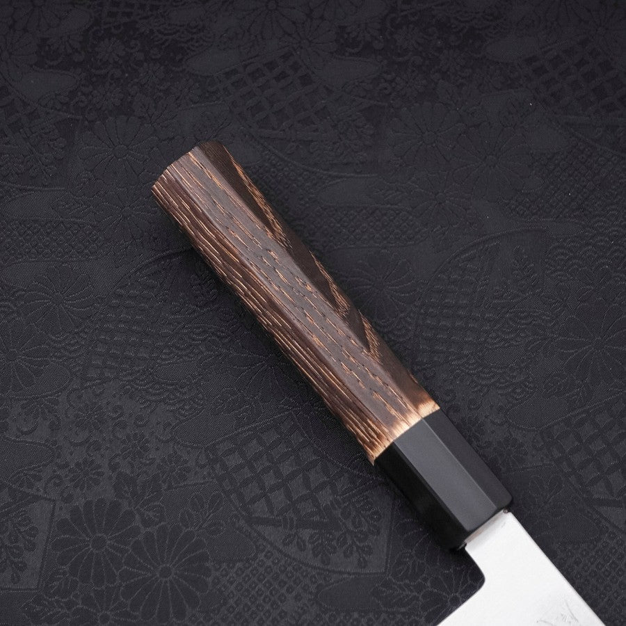 Gyuto ZDP-189 Poliert Büffelhorn und Kastanienholz Griff 210mm - Image 6
