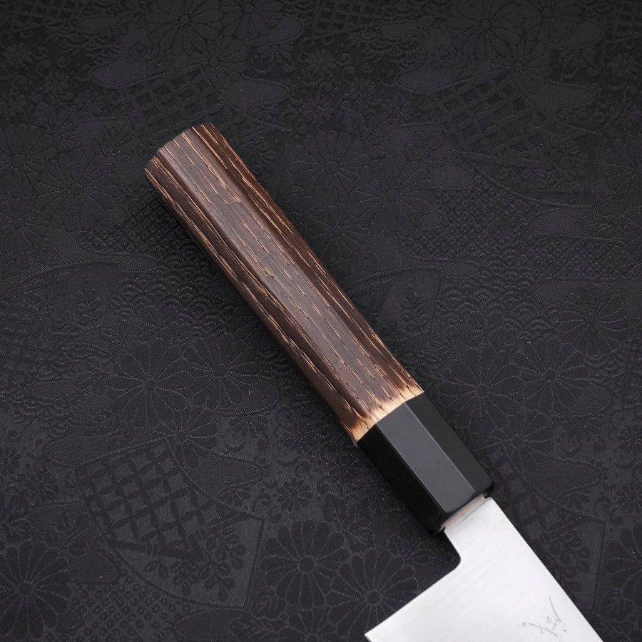 Gyuto ZDP-189 Poliert Büffelhorn und Kastanieholz Griff 240mm - Image 6