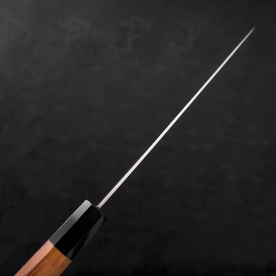 Gyuto ZDP-189 Poliert Büffelhorn und Teakholz Griff 210mm - Image 5