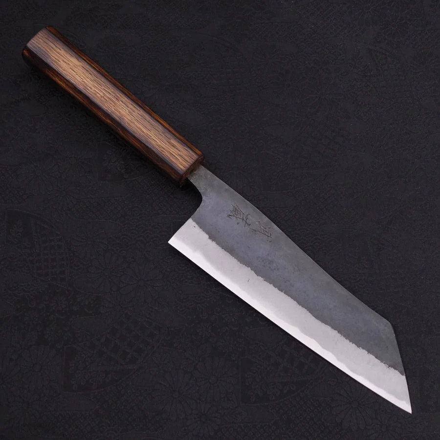 Hakata Blue Steel #2 Kurouchi Sumi Urushi Griff 165mm