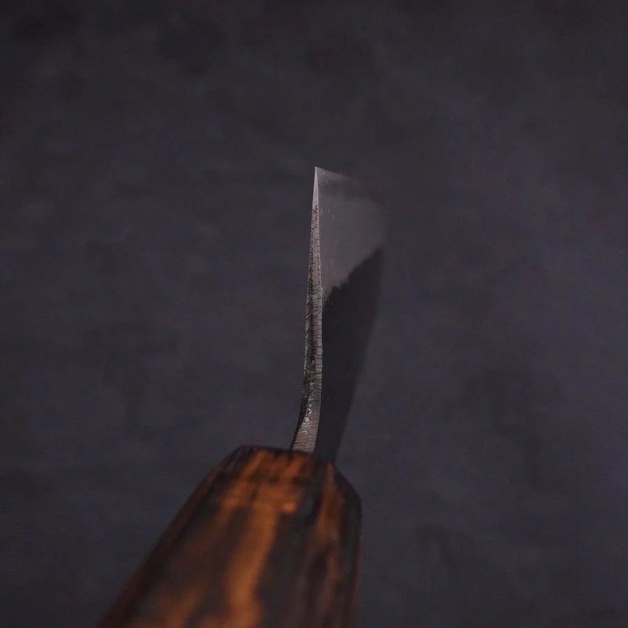 Hakata Blue Steel #2 Kurouchi Sumi Urushi Griff 165mm - Image 4