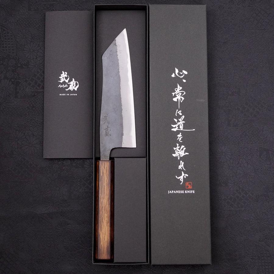 Hakata Blue Steel #2 Kurouchi Sumi Urushi Griff 165mm - Image 8