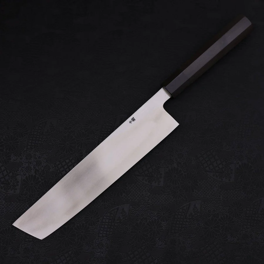 Hamokiri(Honekiri) White Steel #2 Kasumi Büffelhorn und Ebenholz Griff 270mm - Image 2