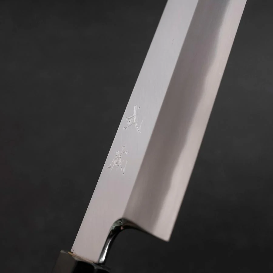 Hamokiri(Honekiri) White Steel #2 Kasumi Büffelhorn und Magnolienholz Griff 300mm - Image 3