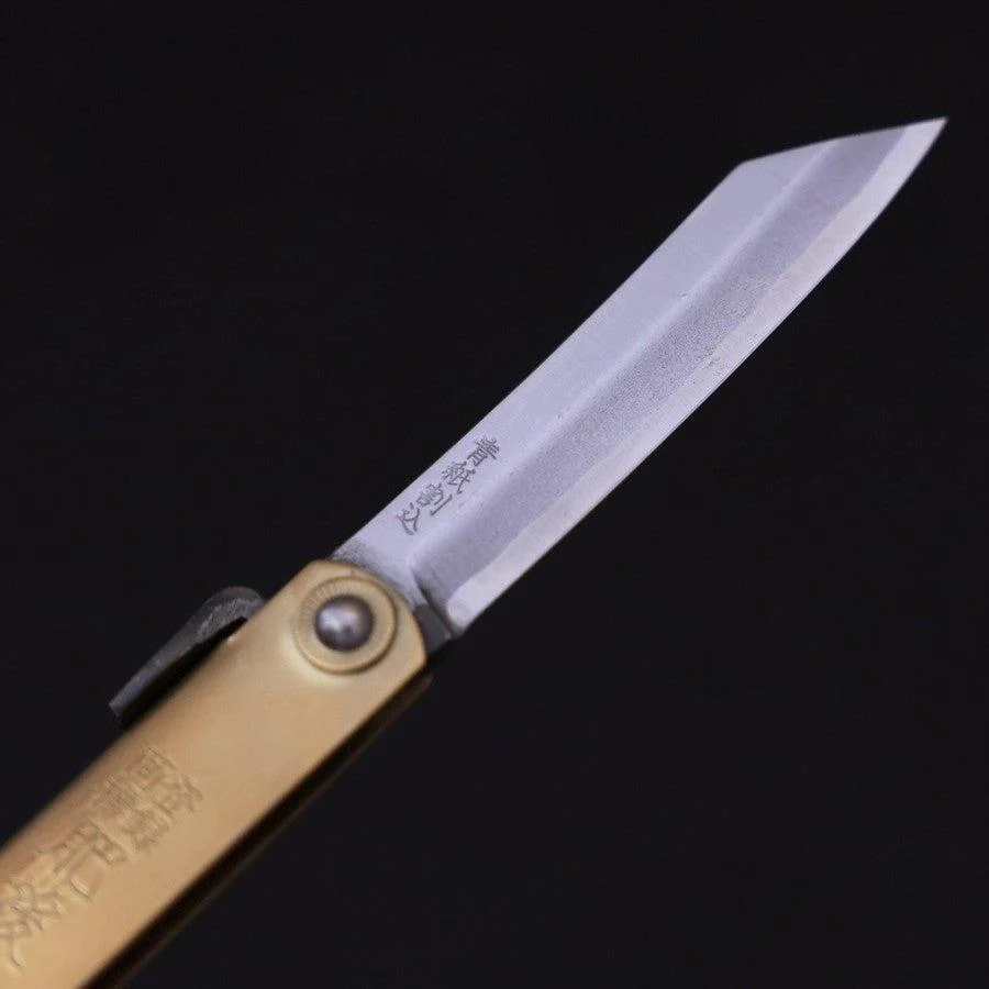 Higonokami Aogami 100mm Messing Super - Image 3