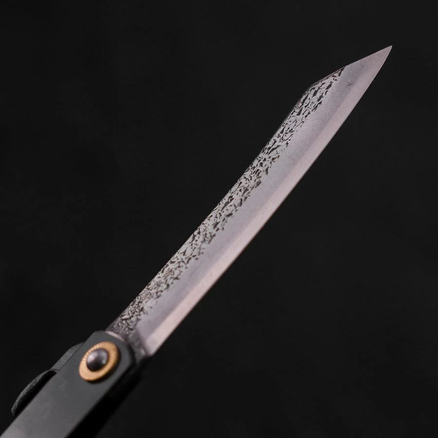 Higonokami Aogami Tsuchime Schwarz 120mm - Image 3