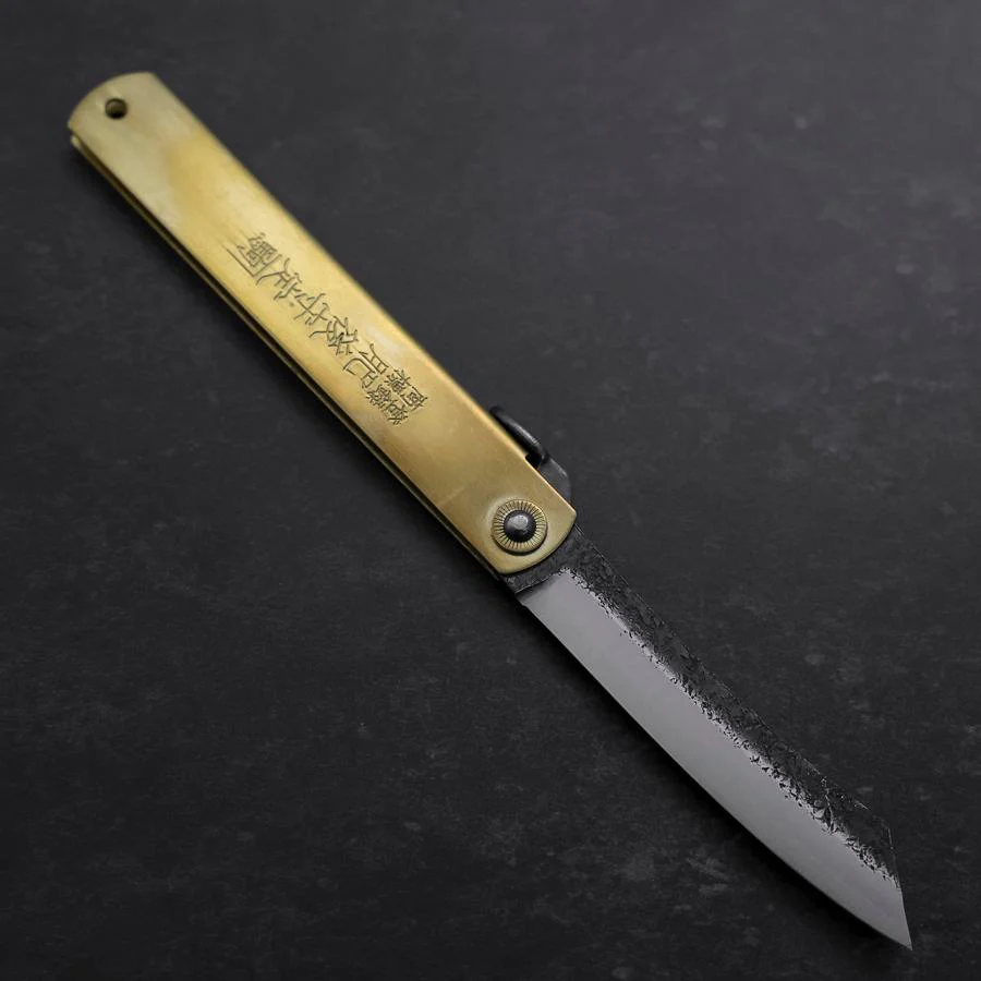 Higonokami Aogami Blech Kurouchi Tsuchime 90mm