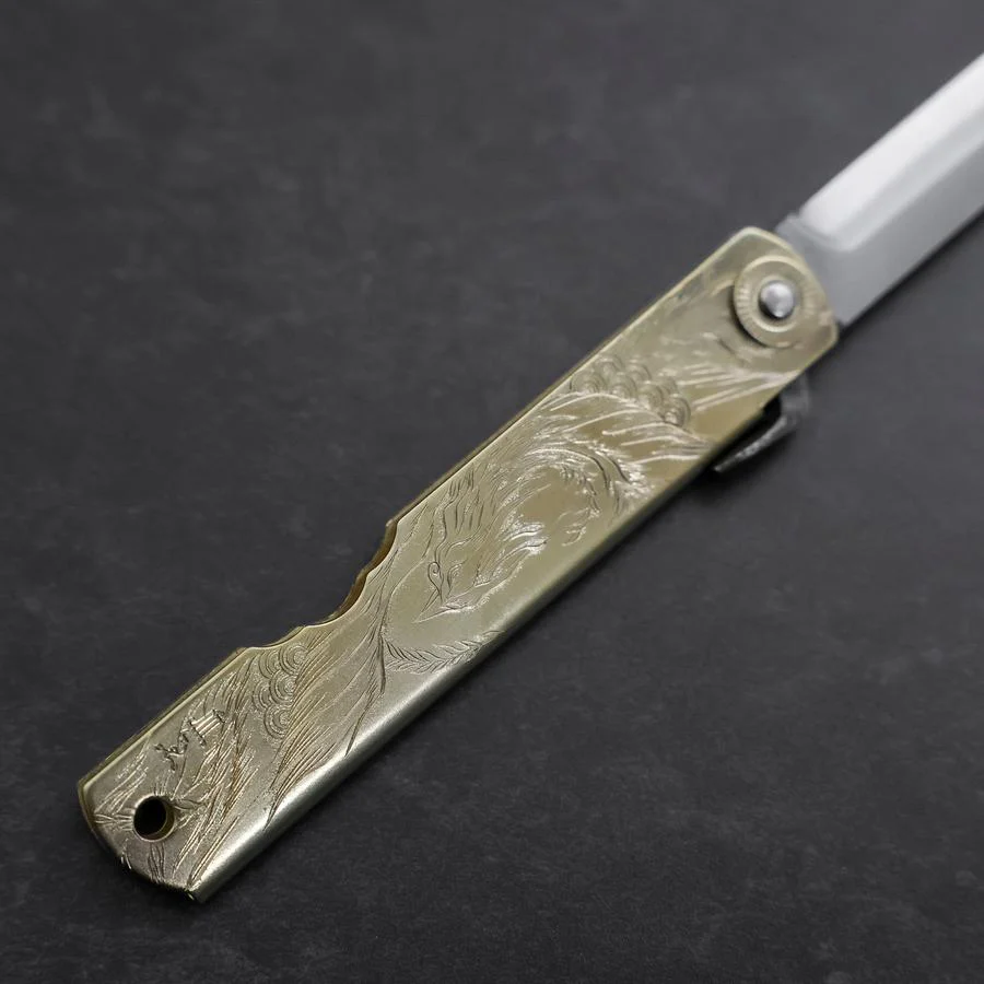 Higonokami Aogami Chokin Phoenix 100mm - Image 3