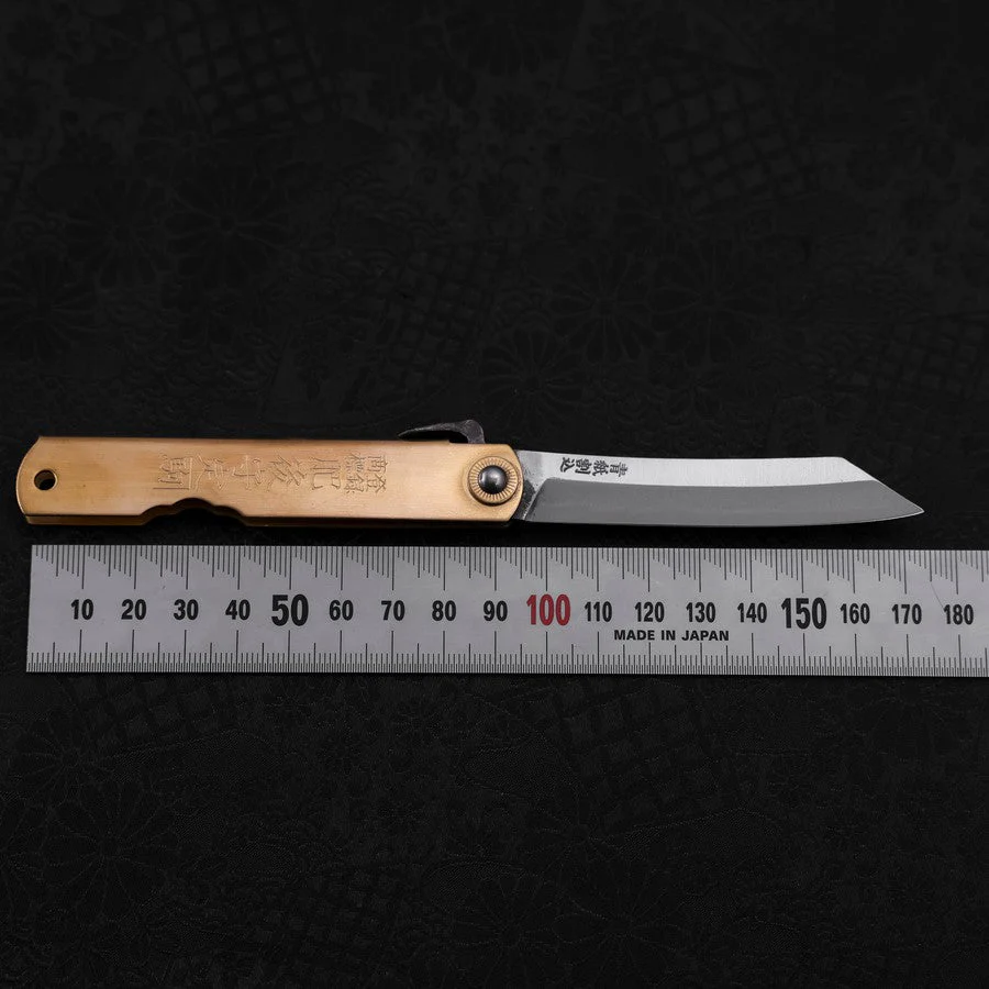 Higonokami Aogami Chokin Seiryu 100mm - Image 4