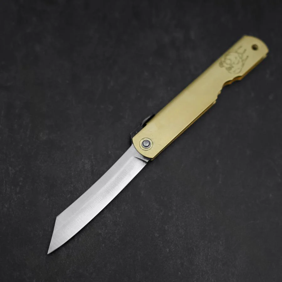 Higonokami Aogami Eto Hitsuji 80mm Messing - Image 2