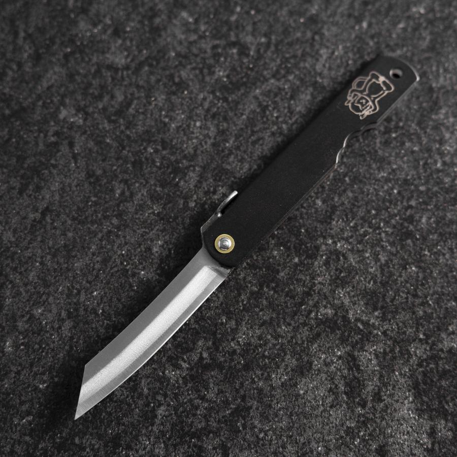 Higonokami Aogami Sternzeichen Affe 80mm Schwarz - Image 2