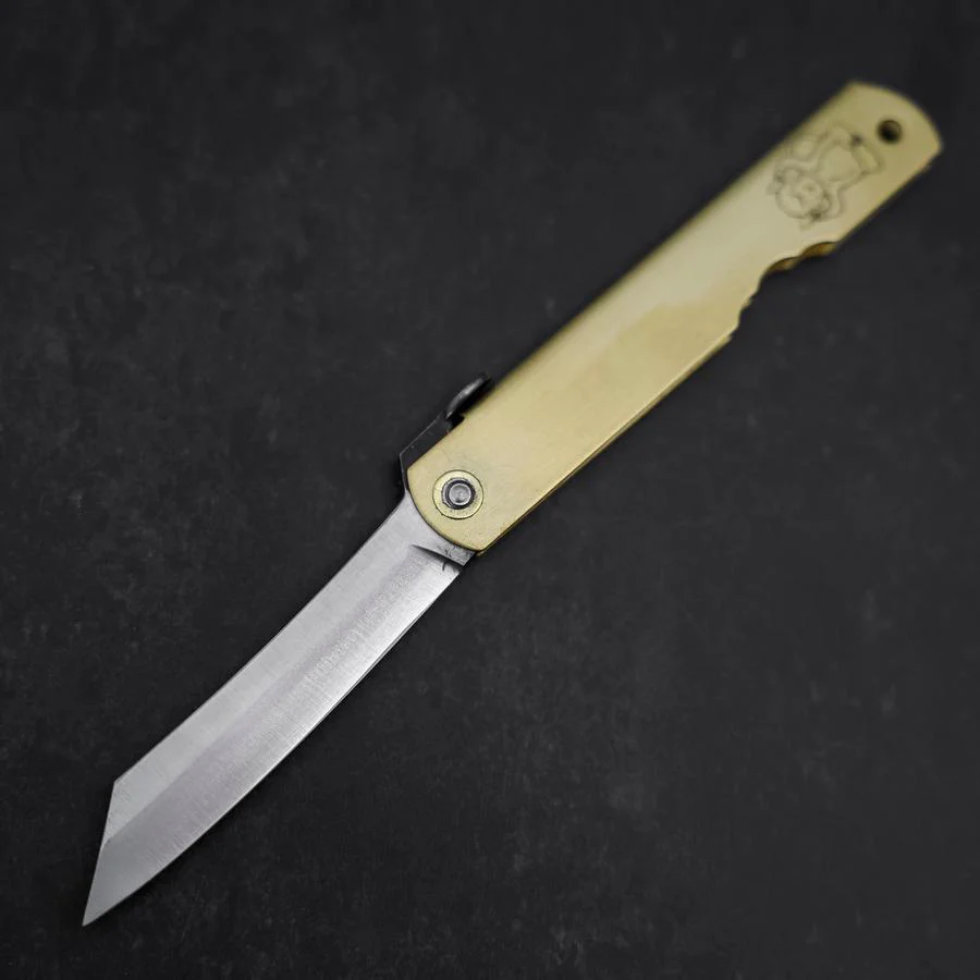 Higonokami Aogami Eto Saru 80mm Messing - Image 2