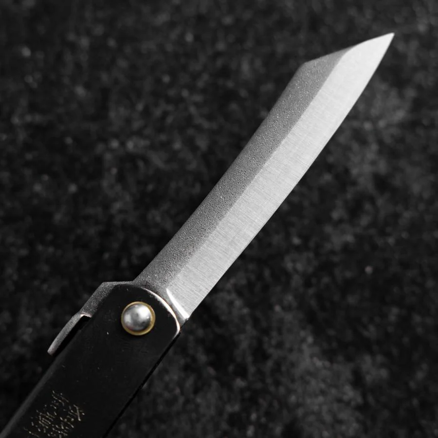 Higonokami Stahl 100mm Schwarz - Image 8